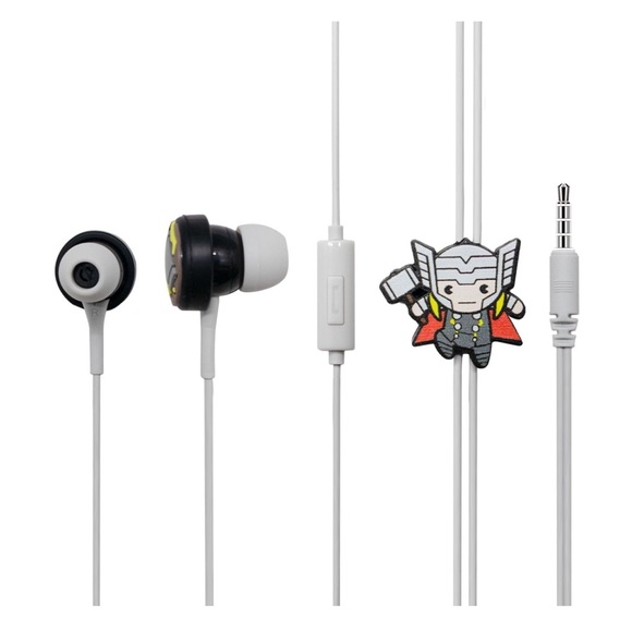 🆕 Marvel Thor In-Ear Headphones Earphones Wired Earbuds - Picture 2 of 5
